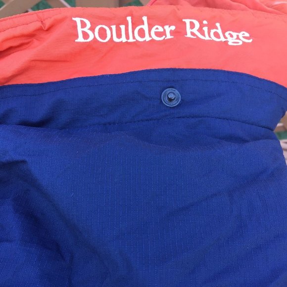 COLUMBIA boulder ridge women's 3-in-1orange color jacket size--L - Picture 5 of 5